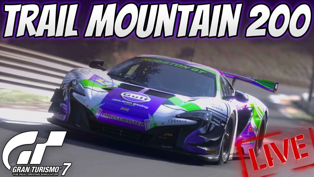 🔴Gran Turismo 7: 200 Laps of Trail Mountain🔴