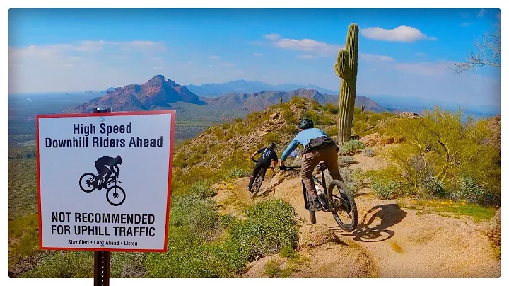 Arizona has EPIC MTB Trails! - Hawes trails in Mes...