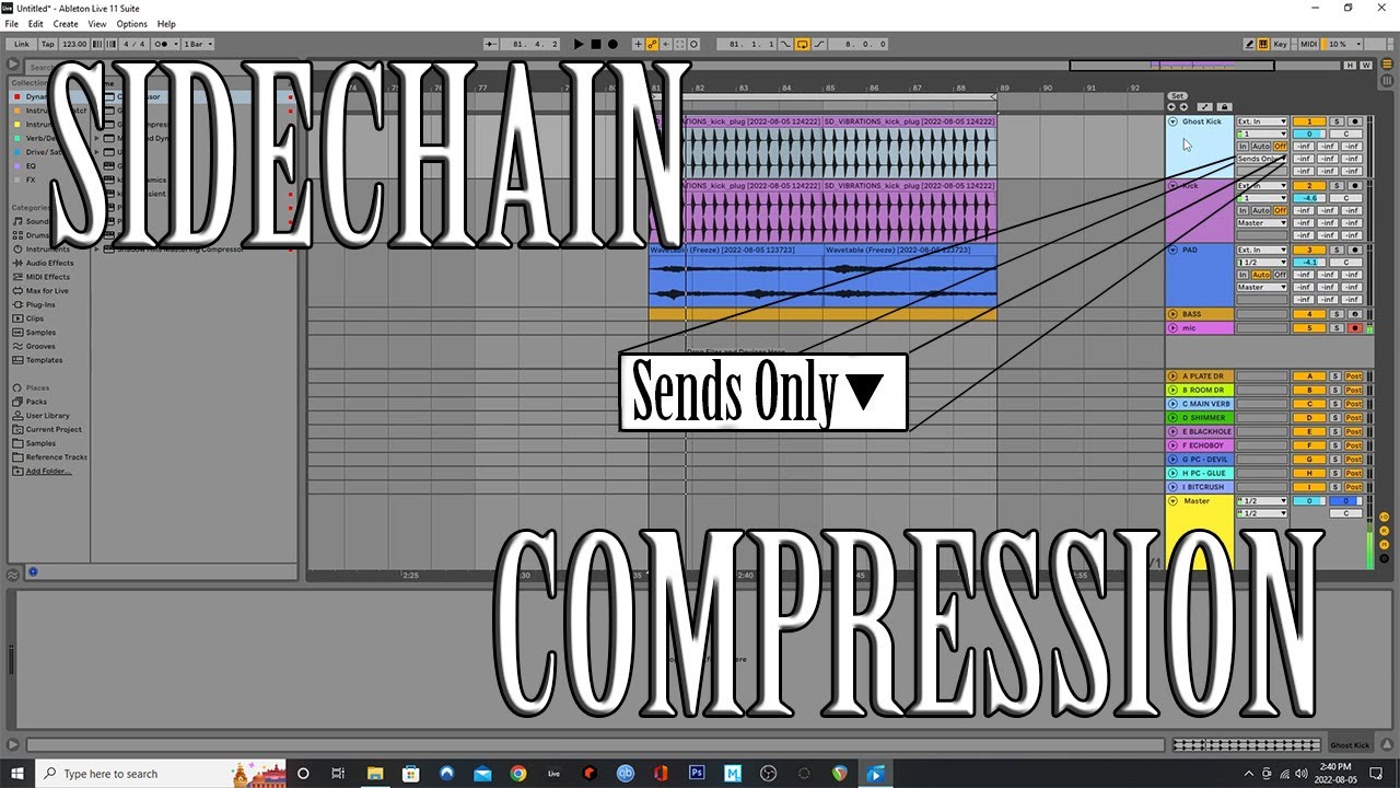 Sidechain Compression in Ableton