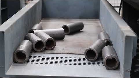 GEC Airless Tumblast Type Shot Blasting Machine with Auto Loader and Vibratory Unloader