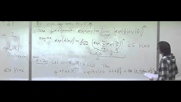 Lie algebras and their representations 2