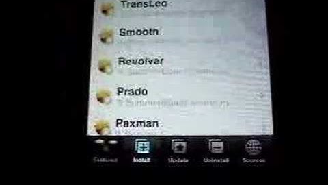 Ipod Touch 1.1.4 customize and summerboard