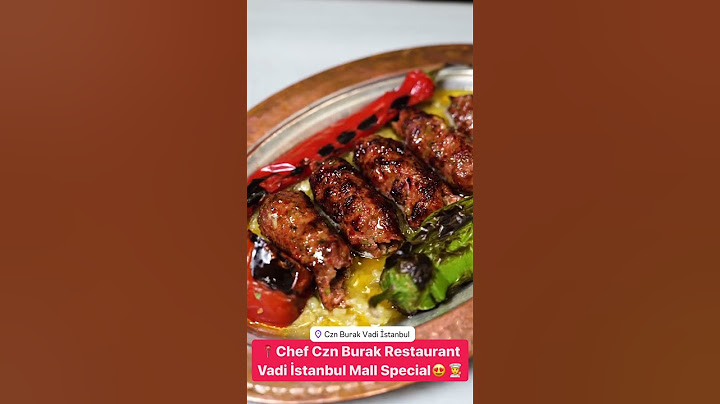 Czn Burak Restaurant Vadi İstanbul Mall 😍👨‍🍳