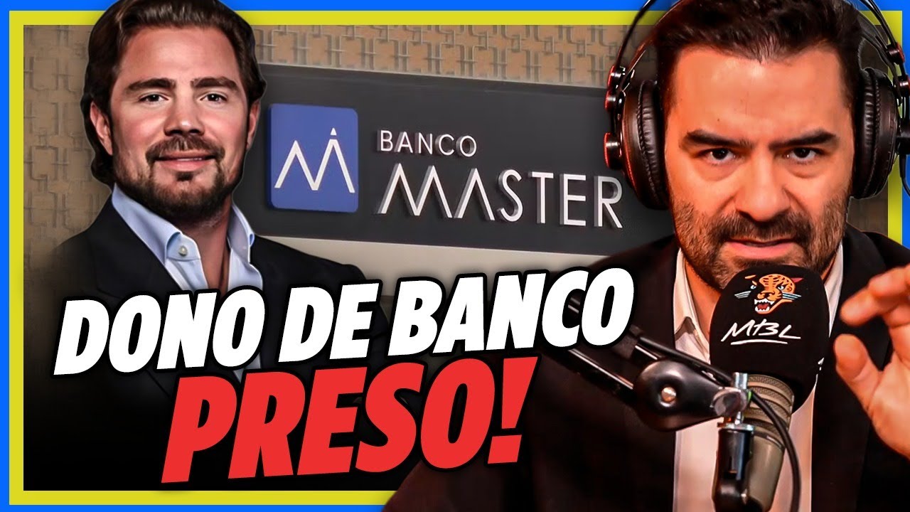 Dono do banco master é preso em desdobramentos de investigação financeira