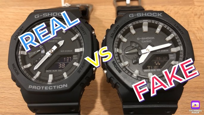 g shock ga 400 original vs fake