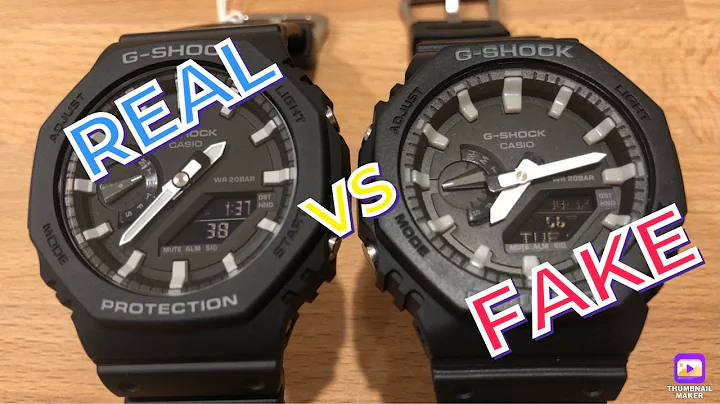 Fake vs Real Casio G-SHOCK GA 2100 “CasiOak” unboxing - DayDayNews