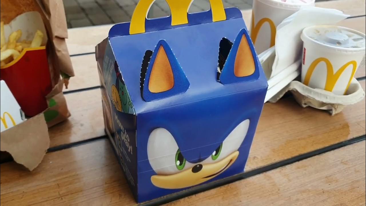 McDonald's Sonic the Hedgehog Happy Meal 2024 Video 1 Wonderful