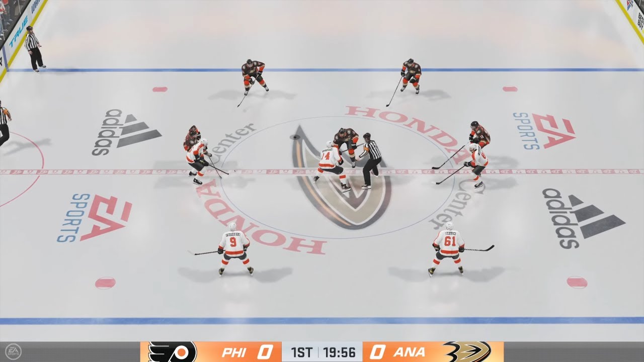 NHL 21 Gameplay Anaheim Ducks vs Philadelphia Flyers