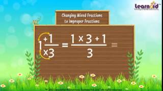 Class 5: Mixed Fraction to Improper Fraction