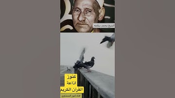 كنوز #اذاعة القرآن الكريم#الشيخ محمد سلامه