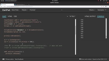 Dart Computer Programming for Intermediates:  06 BroadcastStreams