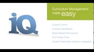 Curriculum Management Made Easy