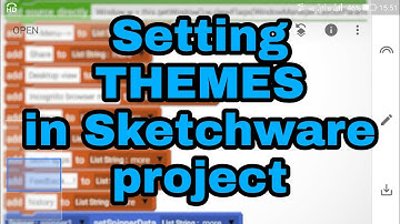 Setting themes for multiple pages in Sketchware
