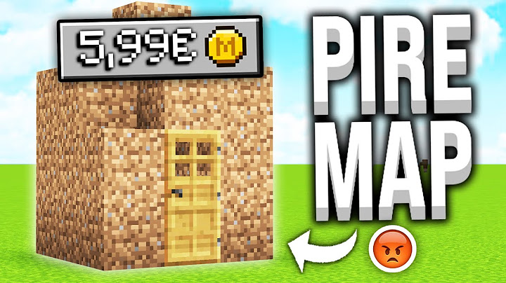 J'AI ACHETÉ LES PIRES MAPS DU MARKET MINECRAFT... (arnaque)
