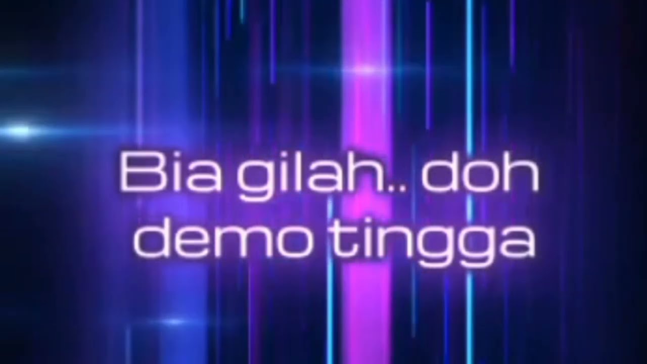 ku tok sesal - adik wani video lirik ( karaoke )