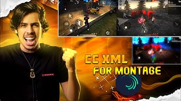 ColourBest cc xml for freefire montage video //by 2328 gaming