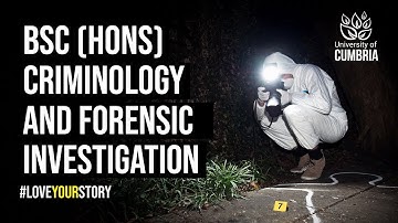 BSc (Hons) Criminology and Forensic Investigation | University of Cumbria
