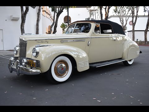 1942 Packard 160 "One-Sixty" Convertible #2027 35K Actual Miles (Sorry Sold)