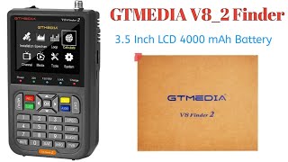 GTMEDIA V8 _2 Satellite Finder 3.5 inch HD Lcd Unboxing Review