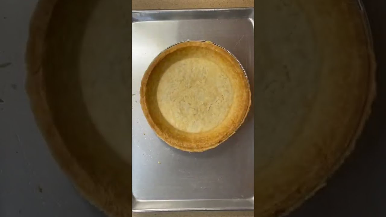 blind baked pie crust
