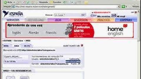 DreamWeaver curso pagina web videotutoriales.es