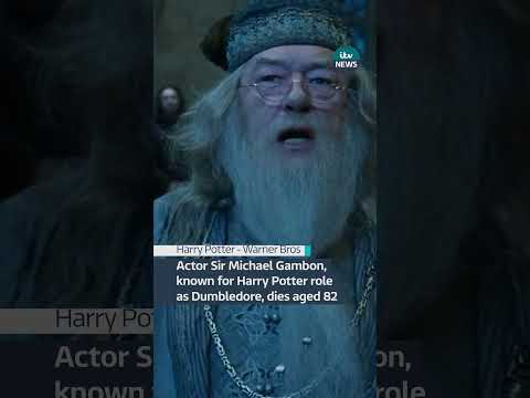 Actor Sir Michael Gambon, known for Harry Potter role as Dumbledore, dies aged 82 #harrypotter