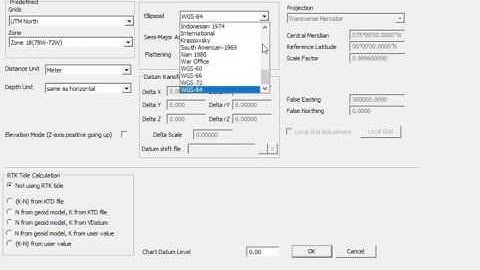 HYPACK - Geodetic Parameters: UTM Grids