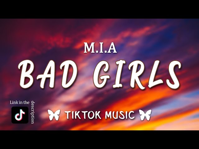 M.I.A. - Bad Girls (TikTok Remix) [Lyrics] Hands up, hands tied Don't go screaming class=