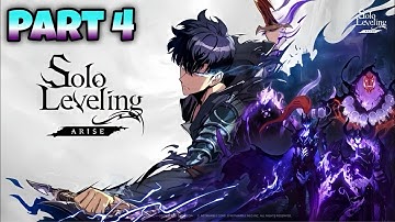 Solo Leveling Arise Mobile Global LaunchGameplay Walkthrough PART (4) - Sung Jinwoo (ios, Android)