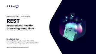 REST Program Proposers' Day Presentation (July 13, 2026)