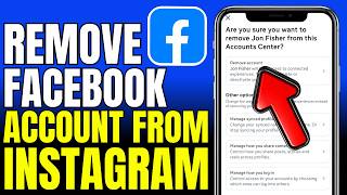 How To Remove A Facebook Account From Instagram (2026)