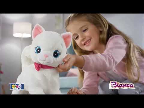 Bianca az interaktív plüss cica video