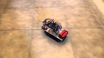 Arduino Robot Tank + Motor shield (Video #2)