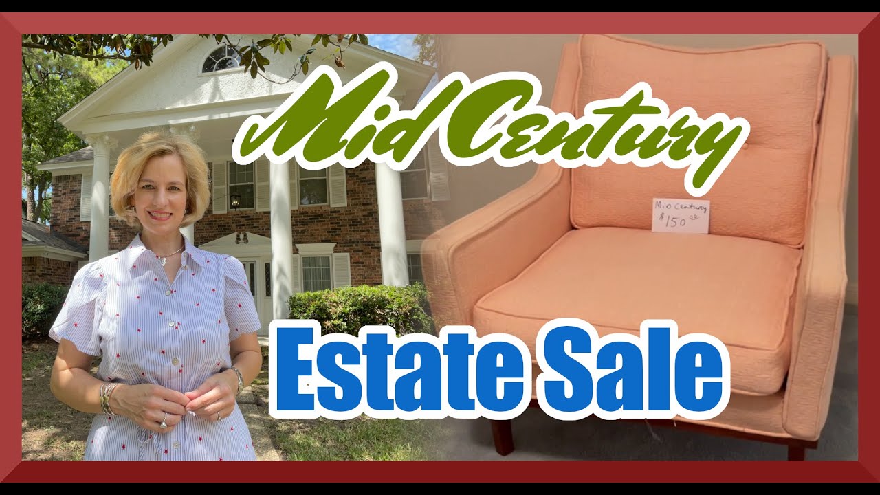 Mid Century Estate Sale with vintage finds and Waterford Crystal! It's