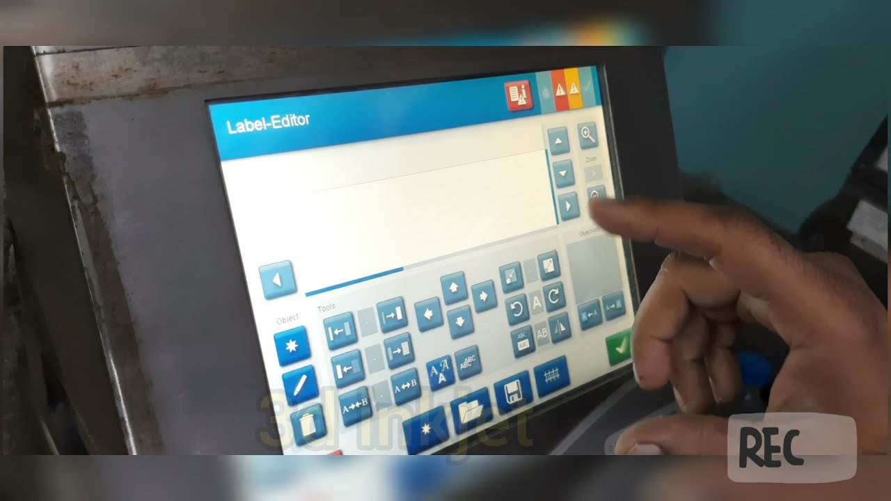 Как создать новое сообщение на струйном принтере KBA Metronic Alphajet Neo — Сандип Кумар