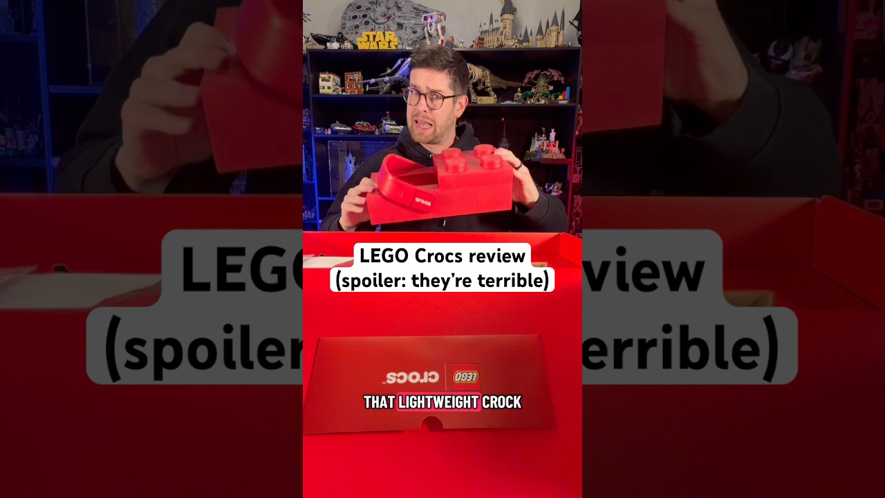 Кроксы из LEGO уже здесь, и они УЖАСНЫ!