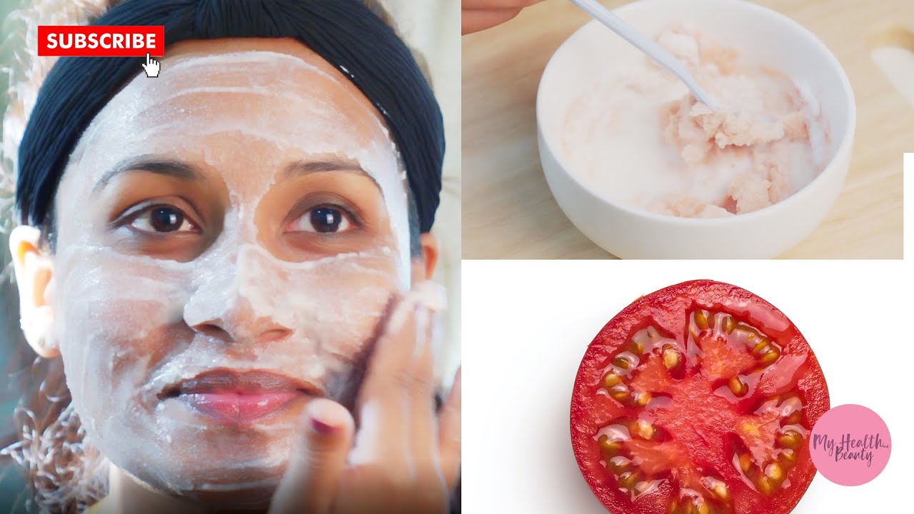 Tomato Rice Face mask For Skin Brightening Remove Pigmentation, Pimple