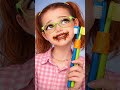 Toothbrush Hack! 🪥🪥 Tape 2 Brushes for Super Cleaning #shorts #fun