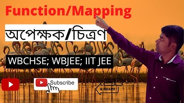 Function or Mapping || অপেক্ষক অথবা চিত্রণ || Class 11 || WBCHSE || WBJEE || IIT JEE ||