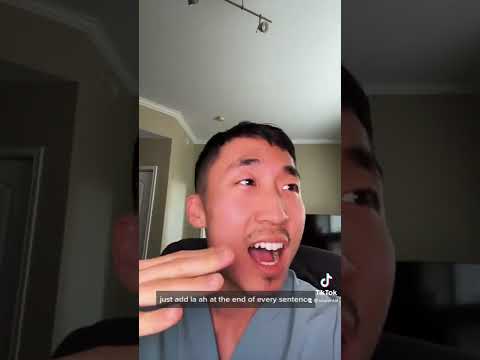 How to sound Chinese while speaking English shorts