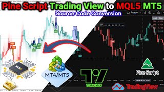 How to Convert TradingView Indicator to MT5 /PineScript to MQL5 Indicator [PART 845] Smart WaveTrend