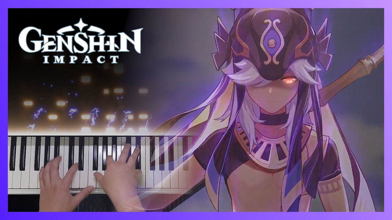 피아노로 듣는 "단죄하는 자" 사이노 PV / Cyno Teaser "A Just Punishment" Piano / セノ「命により、罪を課す」 / 원신 Genshin 原神 OST