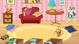 Мультфильм развивающий (игра) убери в комнате screenshot 4