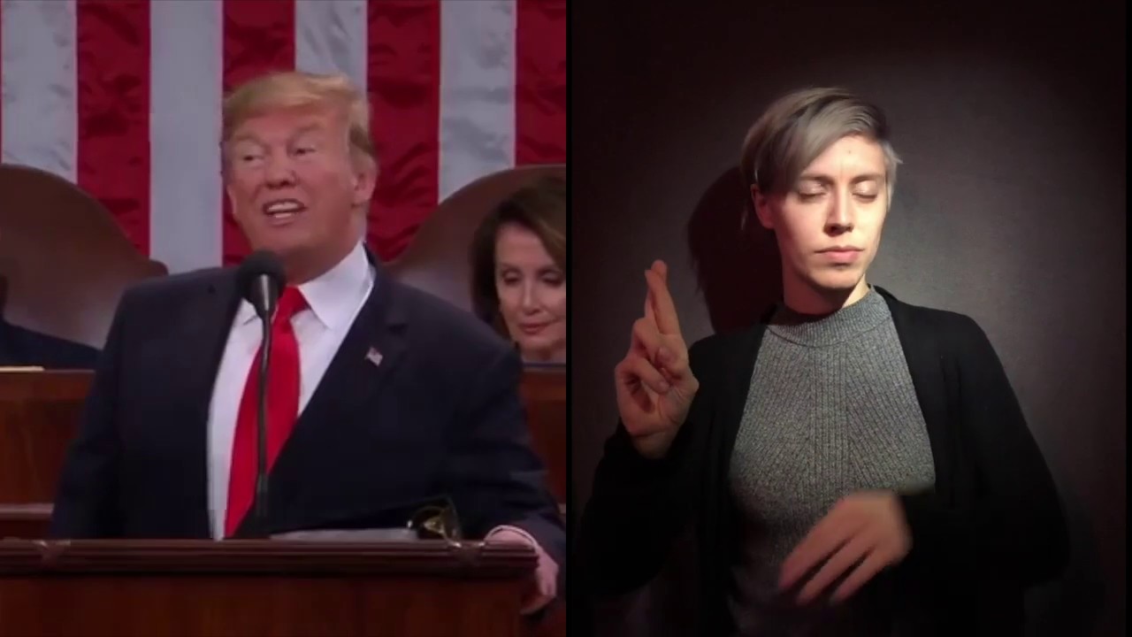 State of The Union 2019 - ASL Working Interpretation
