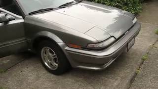 1989 Toyota Corolla SR5 Coupe tour