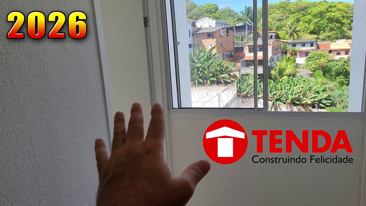 Como é entregue o apartamento da Tenda no formato corredor 38,5 metros