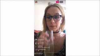 05-06-17 Kat Timpf on Instagram Live - Saturday Evening Apartment Party