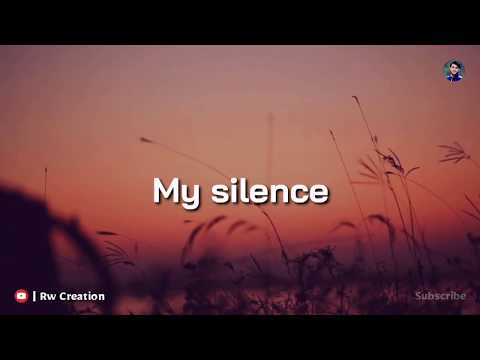 My Silence _ Quotes Whatsapp Status | Best Whatsapp Status | Rw Creation