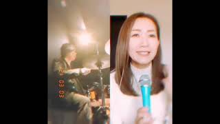 門あさ美さんのファッシネイションをドラム演奏に合わせて歌いました♪