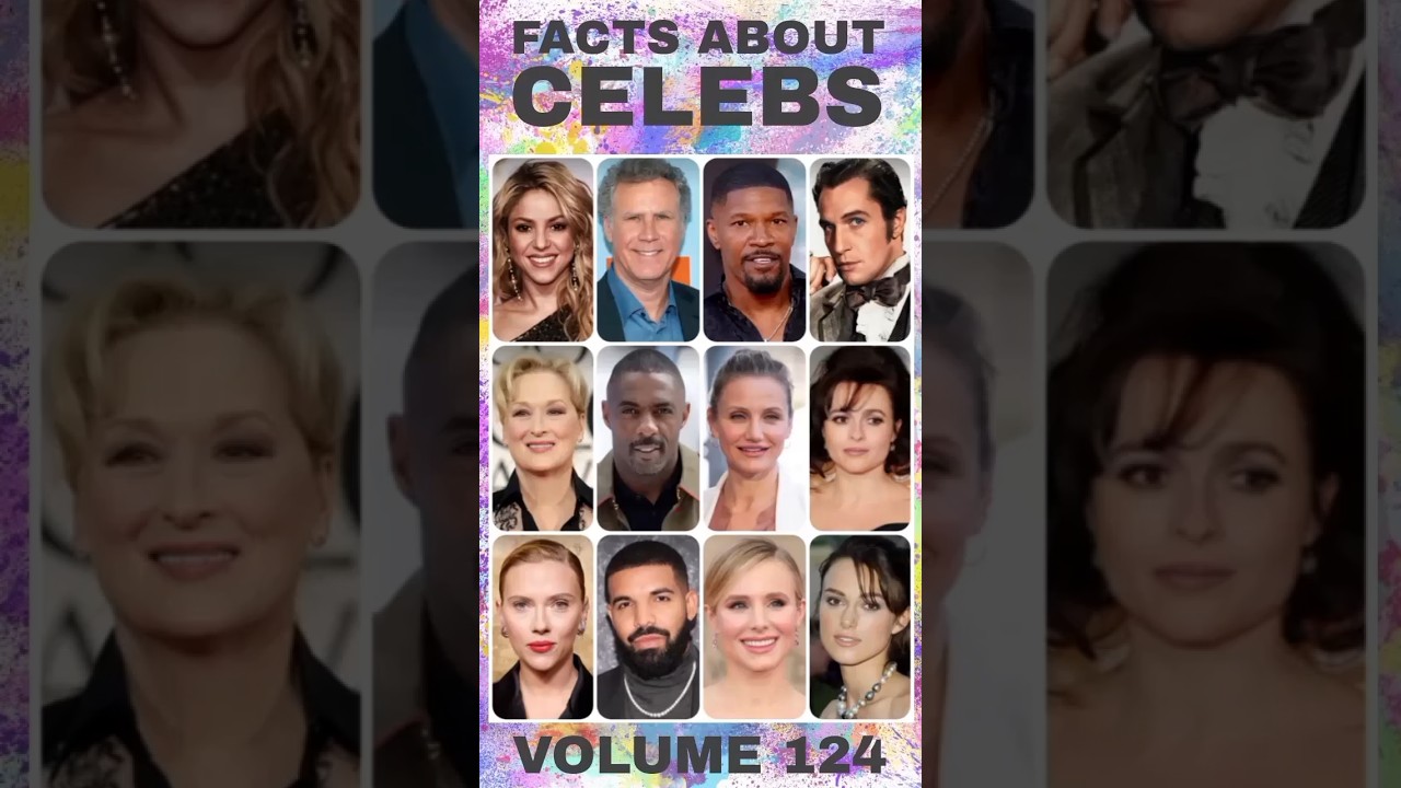 Facts about celebrities vol.124